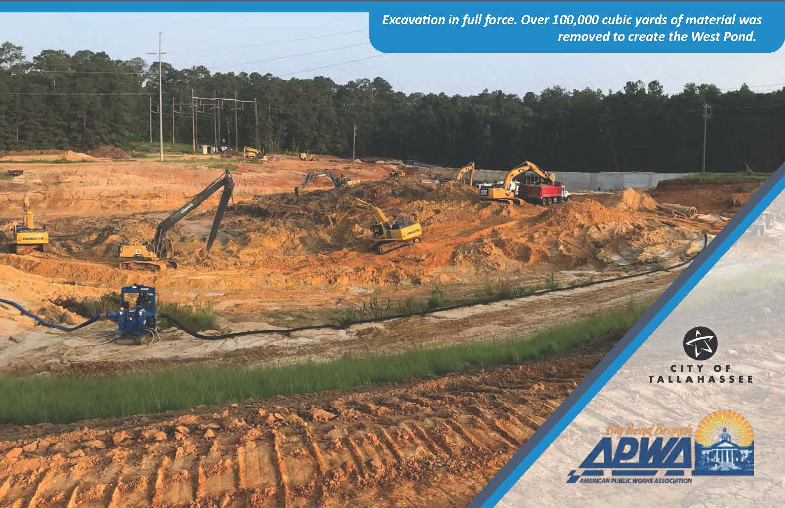 Excavation in full force